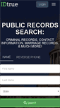 Mobile Screenshot of idtrue.com